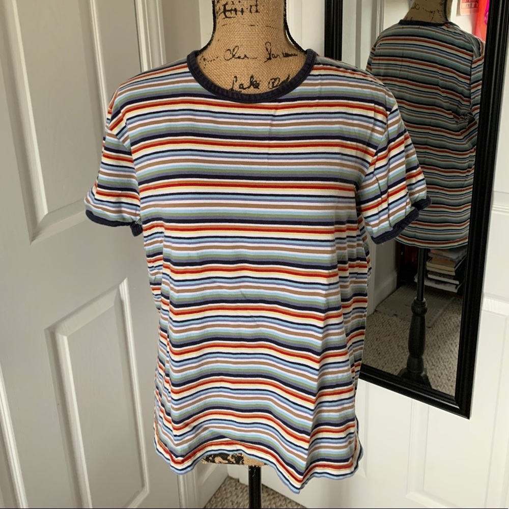 Striped ringer tee!